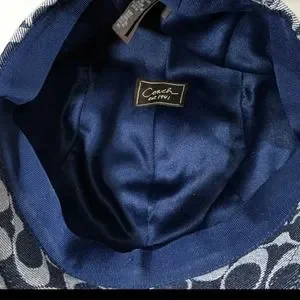 Coach | Accessories | New Coach Blue Denim C Jacquard  display picture 1